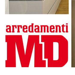 volantino e biglietto da visita arredamenti md