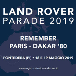 grafiche per Land Rover Parade 2019