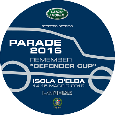 adesivo land rover parade 2016