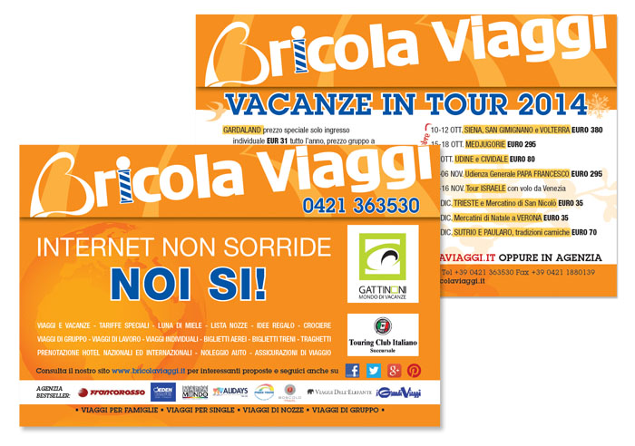 bricola viaggi flyer