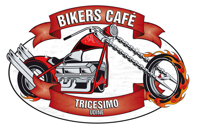 logo bikers café udine