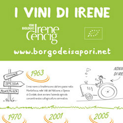 rollup i vini di irene cencig borgo dei sapori