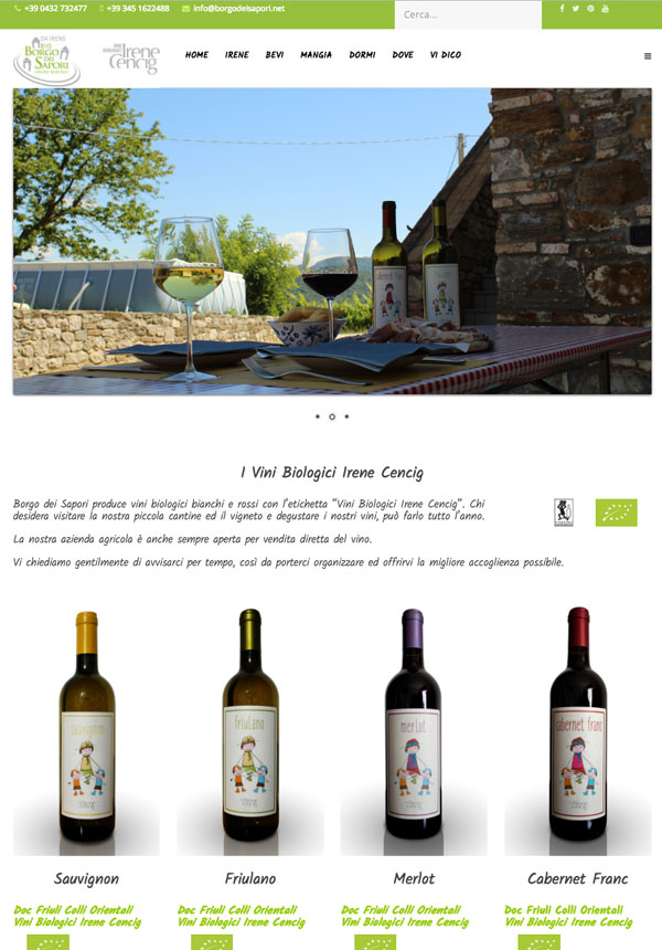 borgo dei sapori vini biologici irene cencig borgo dei sapori vini biologici irene cencig
